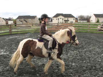 Ian and Sky Ian riding the POA Sky